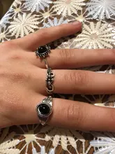 Tocona 11 unids/set antiguo Vintage de Color plata de diamantes de imitación anillo de conjunto para las mujeres geométrico nudillo conjunto de Anillos Midi Anillos 10057