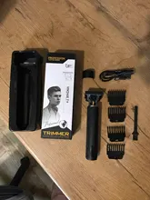 Cortadora de pelo profesional recargable por USB T9 para hombre, Afeitadora eléctrica inalámbrica de 0mm, máquina de barbero para Barba, 2021