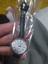 Relojes Retro marrones para mujer, pulsera pequeña de piel, de marca a la moda, 2019
