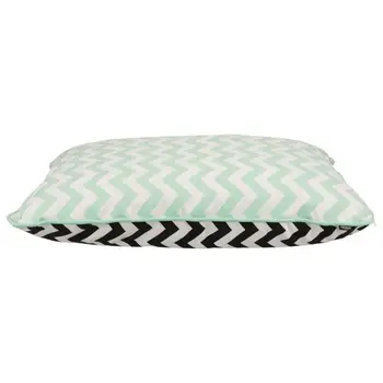 

Cushion Fenjo TRIXIE-90x65 cm-mint Green, black and white-For dogs