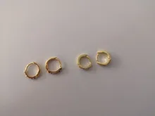 ROXI-Pendientes de aro coloridos con cristales de circonita para mujer, aretes de lujo, a granel, ajustados, de cartílago arcoíris