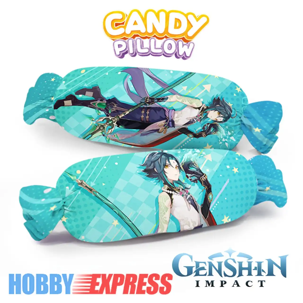 

Hobby Express Xiao - Genshin Impact Anime Waifu Candy Pillow TGBZ050