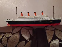 Toys Bricks Model Building-Kits Boat Educational-Figures 3d Blocks Cruise Ship-City Titanic