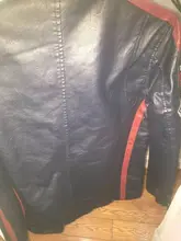 Hombres 2021 Otoño e Invierno Casual de negocios de chaqueta de cuero para la moto de los hombres de lana caliente camuflaje PU imitación de cuero chaquetas abrigo