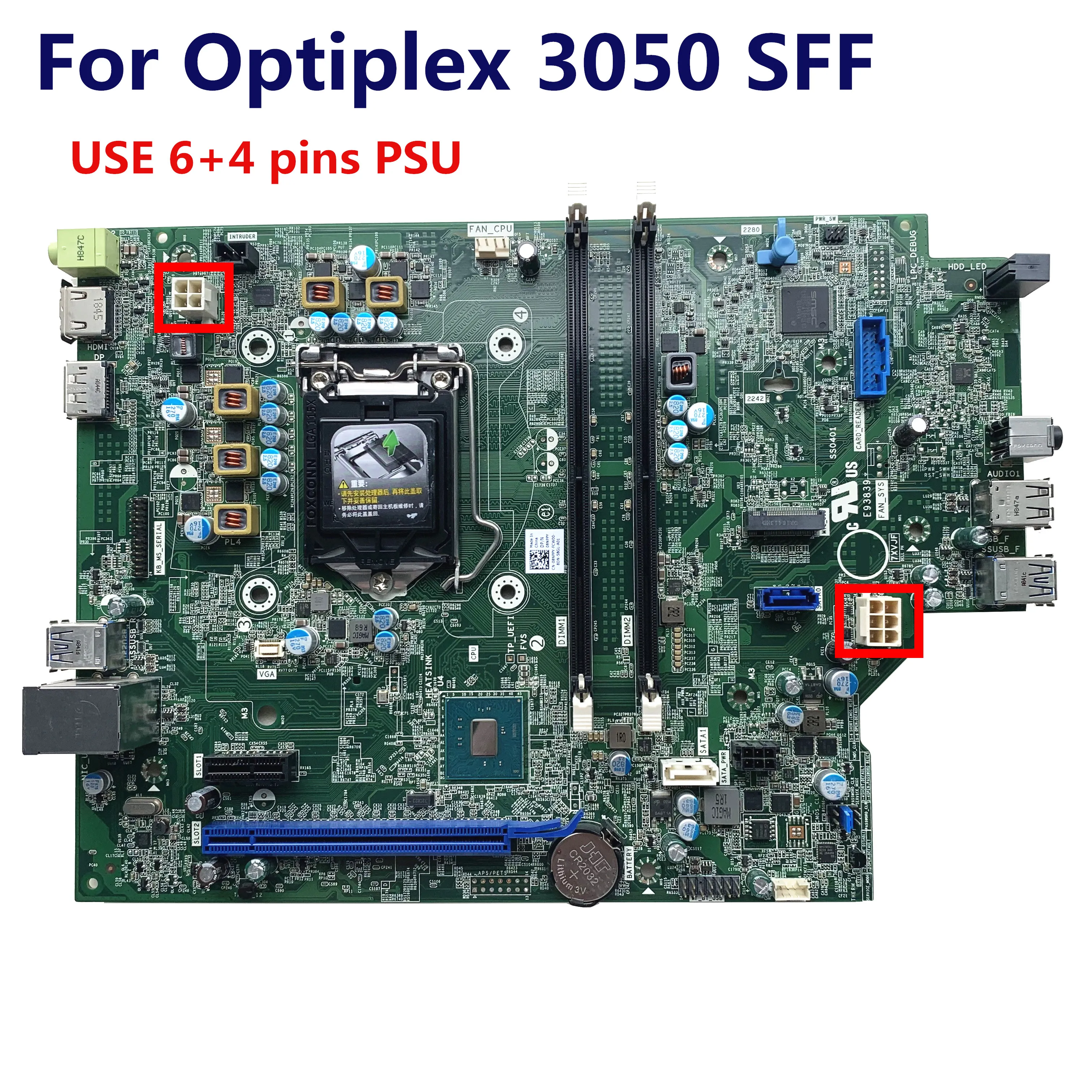 리퍼비쉬 Dell OptiPlex 3050 SFF 데스크탑 마더 보드 8NPPY 08NPPY CN 08NPPY LGA 1151