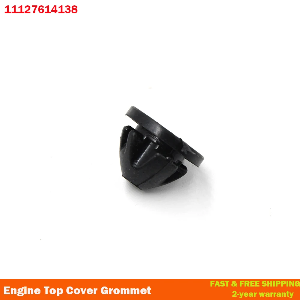11127614138EngineCoverTrimRubberMountGrommetBushForBMW1234