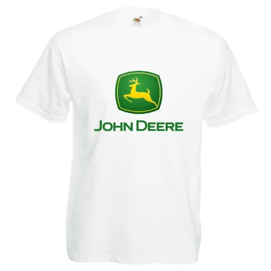 Футболка с надписью JOHN DEERE Camiseta varios tamaños y colores разные размеры и цвета | Мужская