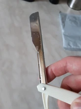 Afeitadora Manual profesional de borde recto, maquinilla de afeitar afilada de acero inoxidable, afeitadora plegable con cuchilla, herramienta de afeitar recta