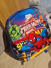 Disney-mochilas escolares de dibujos animados para niños y niñas, morral 3D de Spiderman para guardería