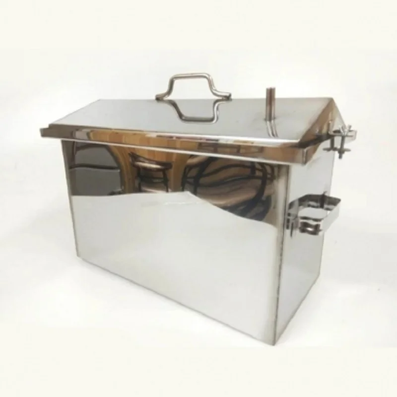 Smokehouse with hydraulic Shutter House 450*250*250 1.5mm | Дом и сад