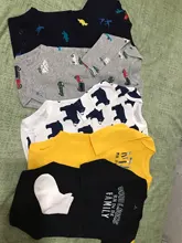 Monos de algodón Unisex para bebé, mono infantil, Moda para niño y niña, ropa de manga larga, conjunto de ropa para bebé recién nacido, 5 unidades/lote