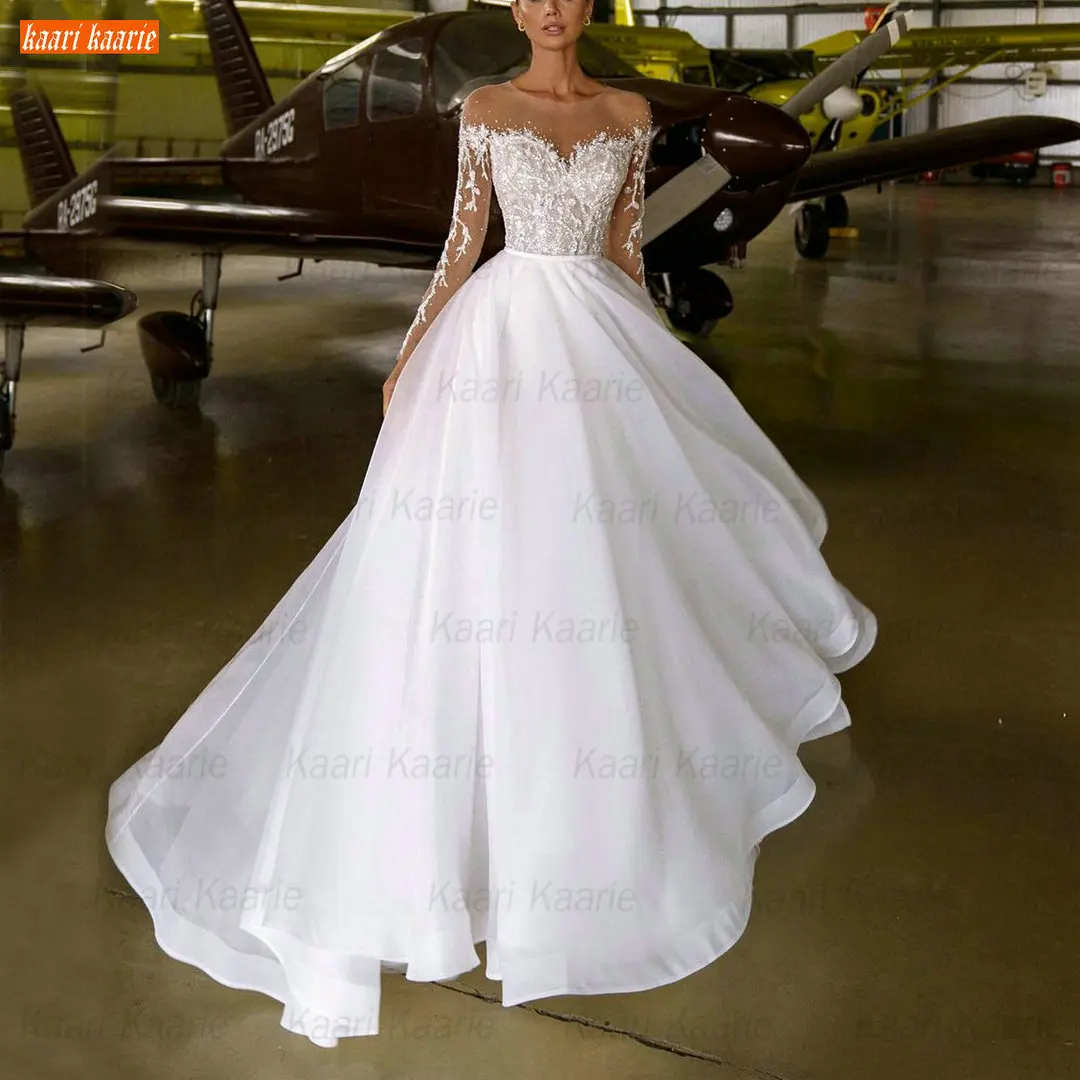Noiva 2021 Boho Bride Gown Custom Made 
