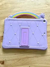 Funda de dibujos animados para iPad 7. °, 10,2, 6. °, 9,7, 2018, 2017 Pro, 10,5, 11, Air 1, 2, 3 y 4, Funda de silicona con soporte y correa para Tablet
