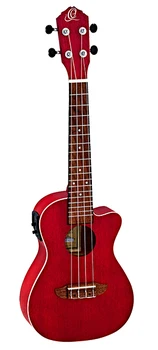 

RUFIRE-CE Earth series ukulele concert with pickup, with cutout, Ortega