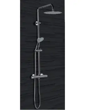 

SHOWER SET IMEX THERMOSTATIC BLED SPRAYER STAINLESS STEEL 20
