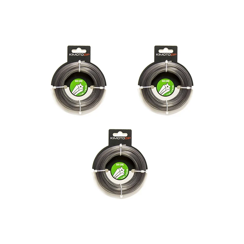 Fishing line for trimmer two-component profi with low noise 2 mm star 15m 3 PCs