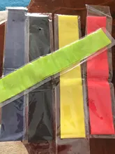 5 colores RESISTENCIA DE LA Yoga de bandas de goma interior al aire libre de equipos de Fitness de 0,35mm-1,1mm de Pilates entrenamiento deportivo elástico de entrenamiento bandas