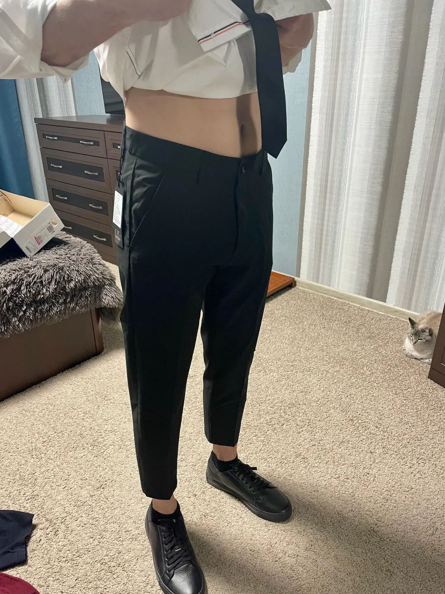 2021 Brand Ankle-length Pants Men High 
