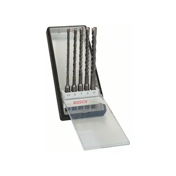 

BOSCH 2607019929 Set drill bits Robust Line SDS-plus-5 Ø 5,5,6,7,8,10x165