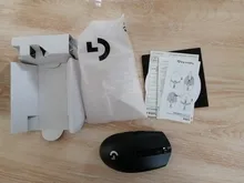 Logitech-ratón inalámbrico G304 G305 para juegos de ordenador, ergonómico, 2,4G, motor de héroe, 12000DPI, para LOL, PUBG, Fortnite, Overwatch, CSGO