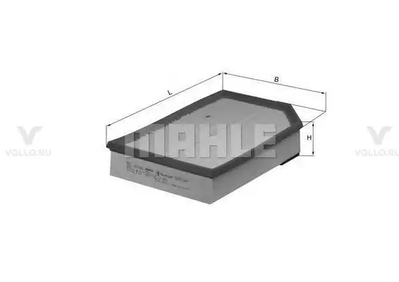 KNECHT LX868 Фильтр воздушный VOLVO XC90 02