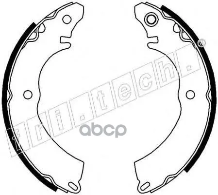 Колодки Томозные Барабанные 1064.175 fri.tech. арт. 1064.175
