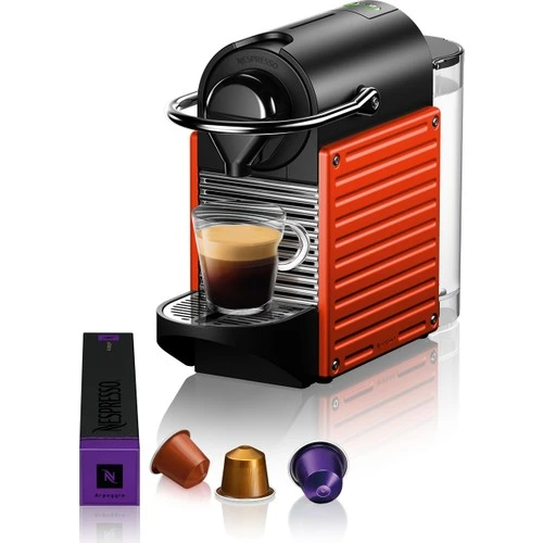 Rindende svinekød Perennial Nespresso C61 Pixie Red Encapsulated Coffee Machine - Capsule Coffee  Machine - AliExpress