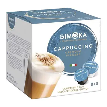 

Cappuccino gimaka®, Dolce Gusto®Compatible 16 capsules for 8 services