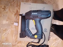 DEKO-pistola de aparejos y grapadora eléctrica, DKET02, grapa de muebles, para marco con grapas y herramienta de carpintería