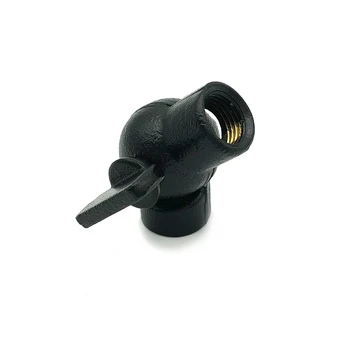 

Head metal black lamps 32mm high 10/100