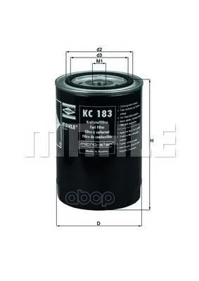 Фильтр Топливный Rvi Trucks Mahle/Knecht арт. KC183