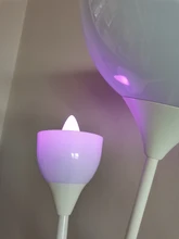 Tuya Smart Wifi LED Bulb E14, RGB Dimmable Light Bulb 4W, , Work with Alexa Echo Google