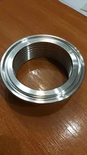 Female Fitting Tri-Clamp Stainless Connector Homebrew Sanitary-Pipe Short BSPT 2-1/2-3/4-1-304-316