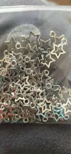 50 Uds Charms estrella pentagrama 13x10mm hecho a mano Fabricación de colgantes fit,Vintage TibetanBronze,DIY para pulsera collar