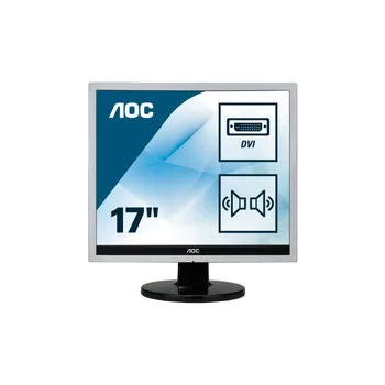 

AOC Essential-line E719SDA LED display 43.2 cm (17 ") 1280x1024 pixels SXGA LCD Silver