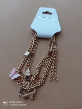 Conjunto de tobilleras de mariposa rosa para mujer, tobillera con letra dorada, cadena de Ángel, pulsera de tobillo para pie, joyería de playa de verano