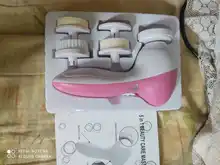 5-In1 Electric-Face-Cleaner Brushes Beauty-Tools Soft-Machine Facial-Massager Skin Personal-Care