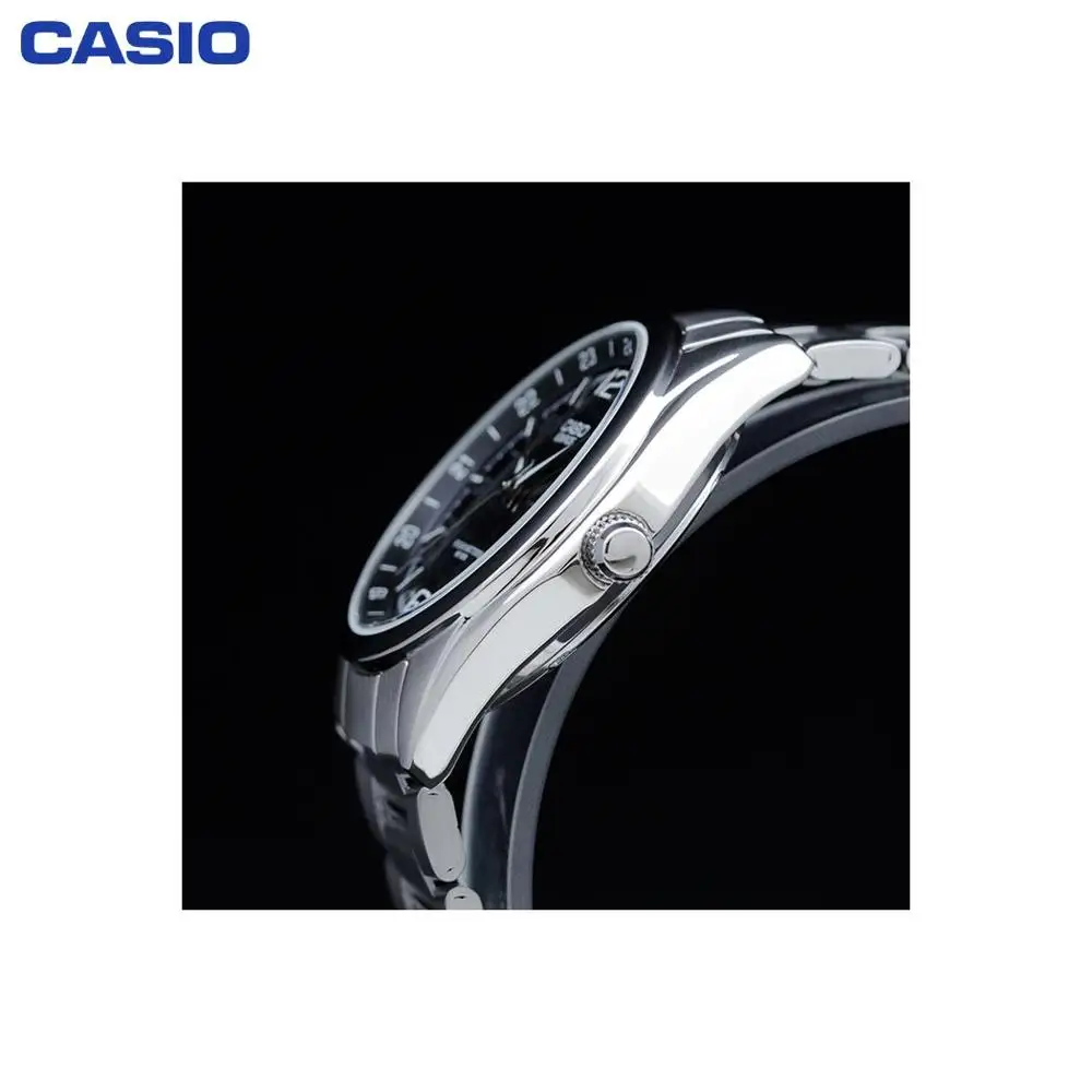 Кварцевые наручные часы Casio EF 121D 1A мужские водонепроницаемые аксессуары на