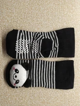 Calcetines antideslizantes de goma para bebé, para pies, divertidos para chica feliz, para recién nacidos de 0 a 6 a 18 meses, nuevos