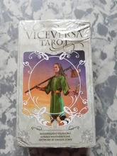 Cartas de Tarot y guía, juego de adivinación del destino, cubierta para fiesta, vacaciones, juegos de mesa