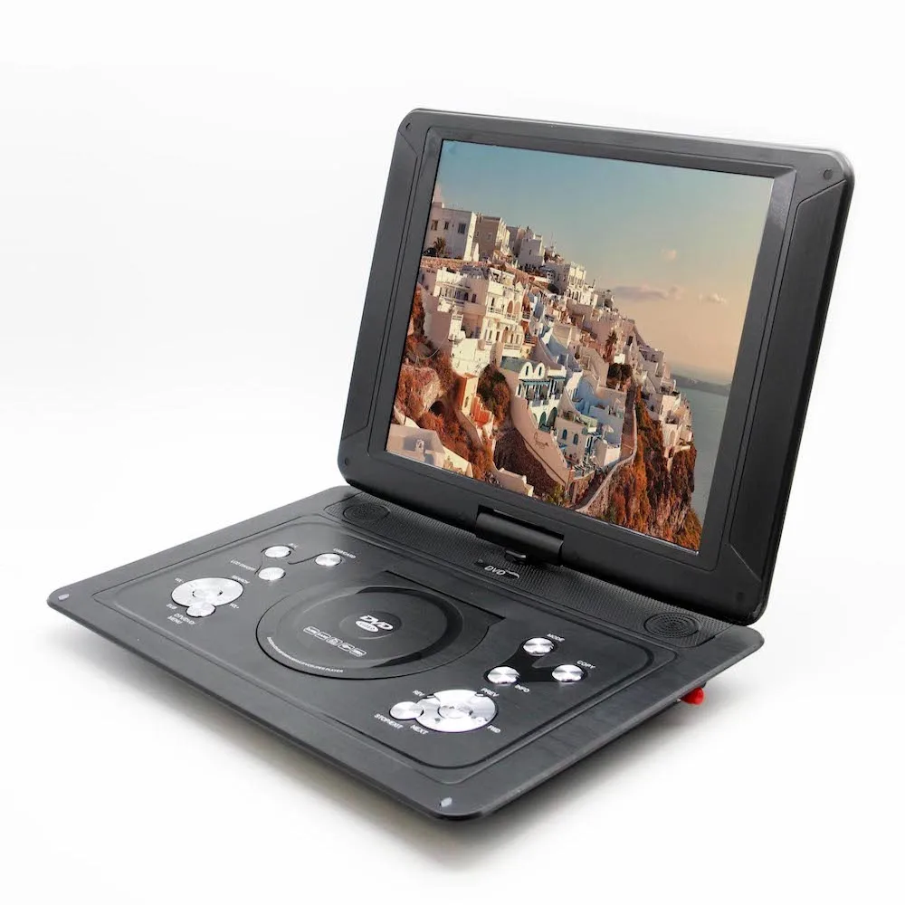 DVD плеер портативный с цифровом тюнером DVB-T2 поворотный экран 15" Eplutus LS-140T