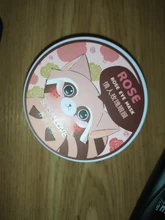 Mascarilla de Ojos de rosa que elimina las líneas finas, parches de hinchazón, mascarilla hidratante de ojos, máscara de Gel de colágeno de cristal