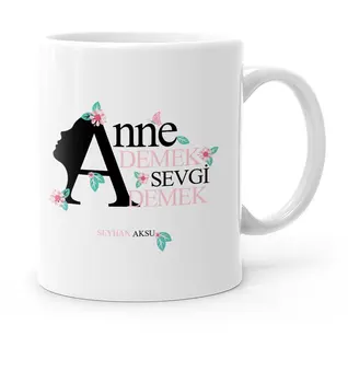 

Personalized Mother Say Love Say White Mug Cup