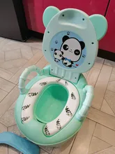 Orinal de plástico suave para bebé, orinal infantil de entrenamiento, asiento de entrenamiento, silla de inodoro