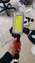 Portable Lantern Flashlight Work-Lighting Battery Fishing-Lamp Magnetic Camping 2--18650