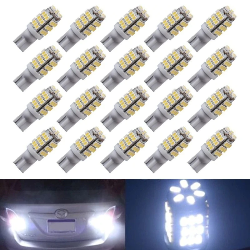 Автомобильный габаритный фонарь сигнальная лампа с обманкой T10 Led Canbus W5W 1206 42smd авто боковые клиновидный купол для чтения фонарь освещения номерного знака