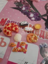 Mini adorno de comida para manualidad casera, decoración en miniatura para casa de muñecas, accesorios para casa de muñecas, miniaturas a escala, 10 Uds.