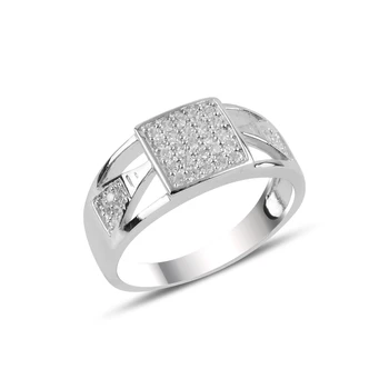 

Silver 925 Sterling Zircon Stone Ring