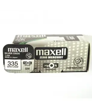 

Pilas de boton Maxell bateria original Oxido de Plata SR512SW blister 2X Uds