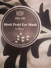 Mascarilla de colágeno con perlas negras, parches de Gel hidratante Natural para los ojos, elimina las ojeras, bolsa antiedad, cuidado de la piel, 60 uds.